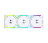 Lian Li UNI Fan SL Wireless (Reverse Blade) 120mm ARGB Fan - Confezione tripla - Segnale wireless 2,4 GHz per RGB e controllo della ventola - Design Daisy-Chain - Controller incluso e richiesto