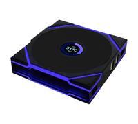 Lian Li UNI Fan TL LCD Wireless 120-Confezione Singola - Segnale Wireless 2.4 GHz ARGB Fan-Infinity Mirror-Daisy-Chain -Personalizzabile Effetti di Luce - Controller NON Incluso & Necessario - Nero