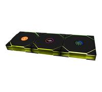 Lian Li UNI FAN TL Wireless LCD PC Ventola 120 mm RGB - Confezione da 3 ventole Reverse Blade Gaming PC Nero - Ventola PWM - 26 LED ARGB - Fino a 1.900 giri/min - Sistema ad innesto - Alto flusso