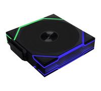 Lian Li UNI FAN TL Wireless PC Ventola 120 mm RGB - Gaming PC Ventola Nero | Ventola PWM - 26 LED ARGB - Fino a 2.600 giri/min - Sistema a incastro - Alto flusso d'aria - Basso vibrazione - Silenzioso