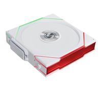 Lian Li UNI FAN TL Wireless PC Ventola 120 mm RGB - Reverse Blade Gaming PC Ventola Bianco | Ventola PWM - 26 LED ARGB - Fino a 2.300 giri/min - Sistema a incastro - Alto flusso d'aria - Basso