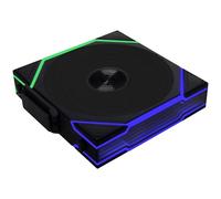 Lian Li UNI FAN TL Wireless PC Ventola 120 mm RGB - Reverse Blade Gaming PC Ventola Nero | PWM Ventola - 26 LED ARGB - Fino a 2.300 giri/min - Sistema a incastro - Alto flusso d'aria - Basso