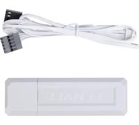 Lian Li UNI FAN Wireless Controller V2 Bianco - Controllo wireless per UNI FAN SL Wireless - UNI FAN TL Wireless - Strimer Wireless - Segnale wireless 2,4 GHz - Compatibile con L-Connect 3