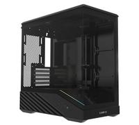 Lian Li Vector V100MIX V100 Mini Custodia PC compatta in vetro temperato panoramico compatibile con Backet-Connect Micro-ATX, GPU 415 mm, radiatore 360 mm, ventole 9 x 120 mm, filtro antipolvere, RGB