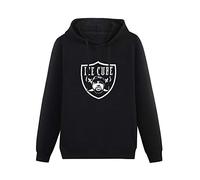 LIANFA Warm Sweatshirts Ice Cube Raider Heavyweight Hooded Black 3XL