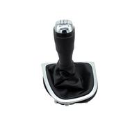 LIANGBAOS Pomello Cambiamento Per Clio 4 MK4 2012-2019 LHD 5/6 Velocità Pomello Del Cambio Cuffia Cuffia Leva Cambio Testa(Chrome 5 Speed)