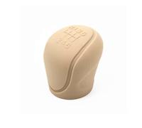 LIANGBAOS Pomello Cambiamento Per Megane 2 3 4 Per Twingo Per Clio Per Talisman Per Captur Per Traf Pomello Del Cambio Auto Manuale 6 Marce(1Pcs Beige)