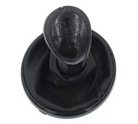 LIANGBAOS Pomello Cambiamento Per Skoda Per Fabia MK2 Per Roomster Pomello Del Cambio MT A 5 Marce Cuffia Leva Del Cambio(Nero)