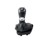 LIANGBAOS Pomello Cambiamento Per Skoda Per Octavia A7 MK3 2014-2017 Pomello Del Cambio A 5/6 Velocità Cuffia Leva Cambio Collare Di Copertura(5 Speed)