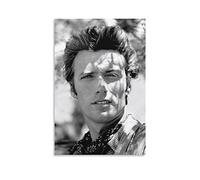 LIANGFANG Clint Eastwood - Poster decorativo da parete con 11 stelle, per camera da letto, decorazione moderna, per la casa, 40 x 60 cm