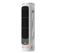 LIANGGM Piccolo Ventilatore, Ventilatore A Torre A 3 Velocità Verticale Orizzontale Senza Lama Portatile Leggero Da Scrivania Compatto,Viaggi(White)