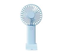 LIANGGM Piccolo Ventilatore, Ventilatore Personale Ventilatore Portatile A Basso Rumore Ventilatore USB Ricaricabile Regolabile A 3 Vie Per Ragazze E Ragazzi Compatto,Viaggi(Pink)