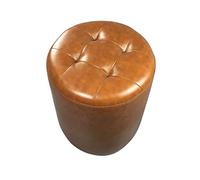 LIANGLIANG - Panca per scarpe e pouf, durevole, ad alta resilienza, per soggiorno, anti-invecchiamento, resistente alla deformazione, 6 colori (arancione, dimensioni: 35 x 40 cm)