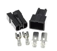 LIANGMEI 1-20 kit 2 Pin Femmina Maschio Auto Map Sensore Connettore Batteria Spaker Connettore del Cavo Spina Grande Corrente DJ7026-7.8-11 21(Male female set,5Sets)