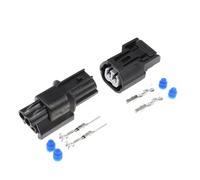 LIANGMEI 1-20 Set 2 Pin Sensore Di Temperatura Spina Sensore Presa Cavo Luce Connettore 6188-0589 6189-0890 91706-PLC-0030-H1(Male Female,5Sets)