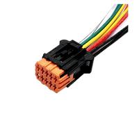LIANGMEI 1 Set 10 Pin Maschio Femmina Cablaggio Presa Non Sigillata Auto Waterprof Connettore 98823-1011 98816-1011(Multicolor,1 Set)