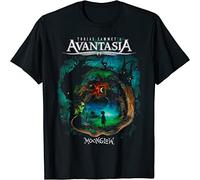 LIANGSHAN Men's Avantasia Moonglow T Shirt Size S to 3XL Cotton Men T-Shirt Balck M