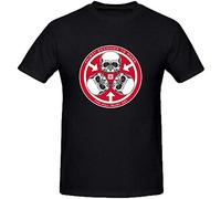 LIANGSHUANG 30 Seconds to Mars The Kill Sport T-shirt stampata grafica Tee, Nero , XL