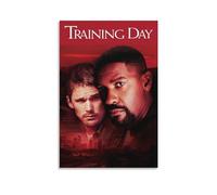 LIANGSHUANG Poster con stampa artistica da parete su tela, motivo: polizia americana, motivo: film "Training Day", 20 x 30 cm