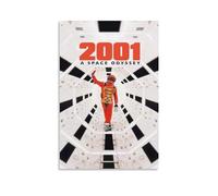 LIANGSHUANG Poster su tela, motivo: film di fantascienza americana 2001, Odissea nello spazio, stampa artistica da parete, poster decorativo moderno per la famiglia, 60 x 90 cm