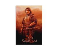 LIANGSHUANG Stampa artistica da parete su tela, motivo: film "L'ultimo samurai" degli anni '2000, 30 x 45 cm