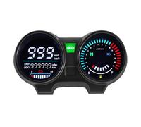 LIANGYIMEI Contagiri per Moto Tachimetro Digitale Cruscotto Contagiri Contachilometri Indicatore Livello Carburante per Titan 150 CG150 Fan150(1)