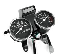 LIANGYIMEI Moto Tachimetro Contagiri Strumento di Montaggio Accessori per Suzuki GN125 GN 125