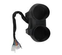 LIANGYIMEI Moto Tachimetro Digitale Cruscotto Contagiri Contachilometri Indicatore Livello Carburante Strumento Voltmetro per Titan 150 CG150 Fan150