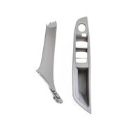 LIANGYIMEI Per F10 F11 F18 520 523 525 RHD Destra Car Interior Porta Finestra Interruttore Copertura Originale Maniglia Interna Della Porta Pannello (RHD Gray 2pcs)