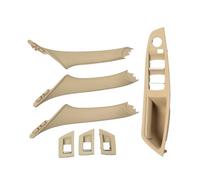 LIANGYIMEI Per F10 F11 F18 520 523 525 RHD Destra Car Interior Porta Finestra Interruttore Copertura Originale Maniglia Interna Della Porta Pannello (RHD Beige 7pcs)