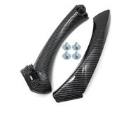 LIANGYIMEI Per Serie 3 E90 E91 Copertura Maniglia Interna Porta | Per E92 316 318 320 325 328i 2005 2006 2007 2008 2009 2010 2011 2012(Carbonfiber look Left)