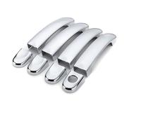 LIANGYIMEI Per VW Per Touran Per Caddy Per Multivan Per Transporter Per Caravelle 2003-2013 Auto Porta Laterale Esterna Copertura Della Maniglia ABS Cromato In Fibra Di Carbonio(ABS Chrome)