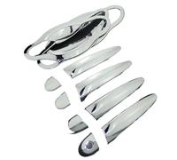 LIANGYIMEI Per X1 E84 X3 F25 X5 E70 X6 E71 2007-2014 Sostituzione ABS Cromato Maniglia Esterna Della Porta Copertura Trim Porta Ciotola Tazza(Complete Set)