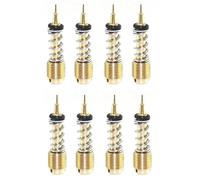 LIANGYIMEI per Yamaha FJ1100 FJ1200 FZ600 FZ750 FZR1000 FZR400 FZR600 FZR750 FJ FZ FZR 600 1100 Vite Regolazione Rapporto Carburante Carburatore(8 Set)