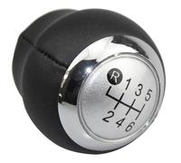 LIANGYIMEI Pomello Leva Cambio Per Toyota Per Corolla Per RAV4 Per Avensis Per Yaris Per Verso 2009-2019 Pomello Del Cambio A 5/6 Marce (Silver 6 speed)