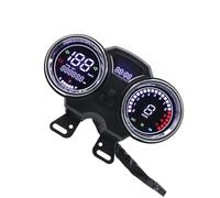 LIANGYIMEI Tachimetro Moto RPM Cruscotto LCD Strumento Digitale 1-6 Marce per Suzuki GN125 GN150 125cc 150cc