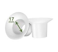 Liangzhi - Inserti flangiati da 17 mm per Medela e Spectra 24 mm per scudi seno Medela Freestyle, Harmony e Sonata per ridurre il tunnel del capezzolo da 24 mm fino a 17 mm; adatto anche a tazze Freemie da 25 mm; 2 pezzi