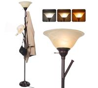 lianheng Lampada alta in piedi con appendiabiti, lampade da terra con 6 ganci, lampada appendiabiti soprattutto per camera da letto, ingresso, angolo