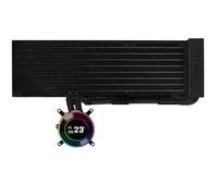 LIANLI HydroShift II LCD-C 360N Kit di raffreddamento ad acqua semplice, display LCD IPS rotondo da 2,1 pollici, modello senza ventola, rivenditore autorizzato Giappone