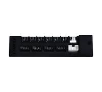 LIANLI LL-Edge HUB BK Hub USB staccabile, 4 x intestazioni USB 2.0 / 6 intestazioni PWM, LL-Edge HUB BK (rivenditore autorizzato giapponese)