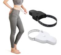 LIANRISES 2 Pezzi Centimetro Per Misurazione Corpo, Metro Per Misurare Circonferenze Corporee Sarta Morbido, Metre Ruban Couture Retractable, 150cm per Vita, Petto, Fianchi, Braccia E Cosce