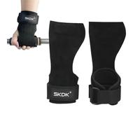 LIANRISES Straps Palestra Fascette Uomo Donna, Grip Palestra, Fasce Sollevamento Pesi, Anti Scivolamento, Tiratura Verso L'alto, Pelle, Regolabile