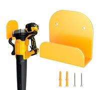 Liantaul Portaoggetti da parete, compatibile con DEWALT DCBL722P1, tagliasiepi, tagliaerba, utensili elettrici da giardino e organizzazione garage, confezione da 1