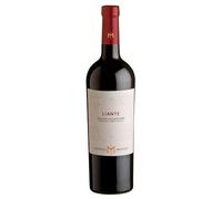 Liante Salice Salentino DOC 2022 - Negroamaro e Malvasia Nera - 13.5% Vol - 6 Bottiglie da 750 ml - Vino Rosso Rubino - Intenso, Aromatico, Strutturato - Salento - Perfetto per Carni e Formaggi