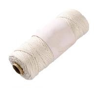 LIANTIAN Cotone Cavo all'Uncinetto di Alta qualità, Cotone Cavo Mercerizzato Resistente, Eccellente Drappeggio, Tridimensionale e Strutturato, Adatto per la Lavorazione a Maglia.(White,165/group)