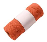 LIANTIAN Cotone Morbido Intrecciato, Cotone Pettinato per Lavorare a Maglia, Traspirante e ad Asciugatura Rapida, Strutturato e indeformabile, Adatto per Lavorare a Maglia.(Orange,165/group)