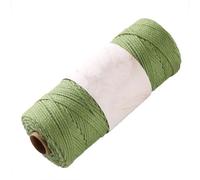 LIANTIAN Tessuto di Cotone Pettinato Rigido, Cotone Cavo, durevolezza duratura, Tridimensionale e Strutturato, Adatto per la Lavorazione a Maglia.(Green,165/group)