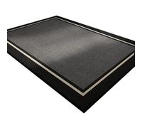 LIANTIAN Zerbino Impermeabile, Tappeto Moderno per Ingresso, dal Design Raffinato ed esteticamente gradevole, Eccellente Assorbimento Acustico, Adatto per l'uso Domestico.(Beige,100 * 140 * 0.1)