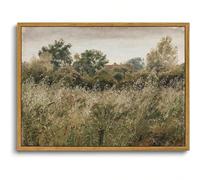 lianyibo Decorazioni vintage paesaggi natura campagna fiori selvatici fattoria quadri opere d'arte moderne stampe rustiche di fiori autunnali 50x70 cm senza cornice