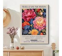 lianyibo stampa su tela con fiori botanici poster vintage da parete decorazione per soggiorno opera d'arte in stile espositivo cornice 50x75 cm